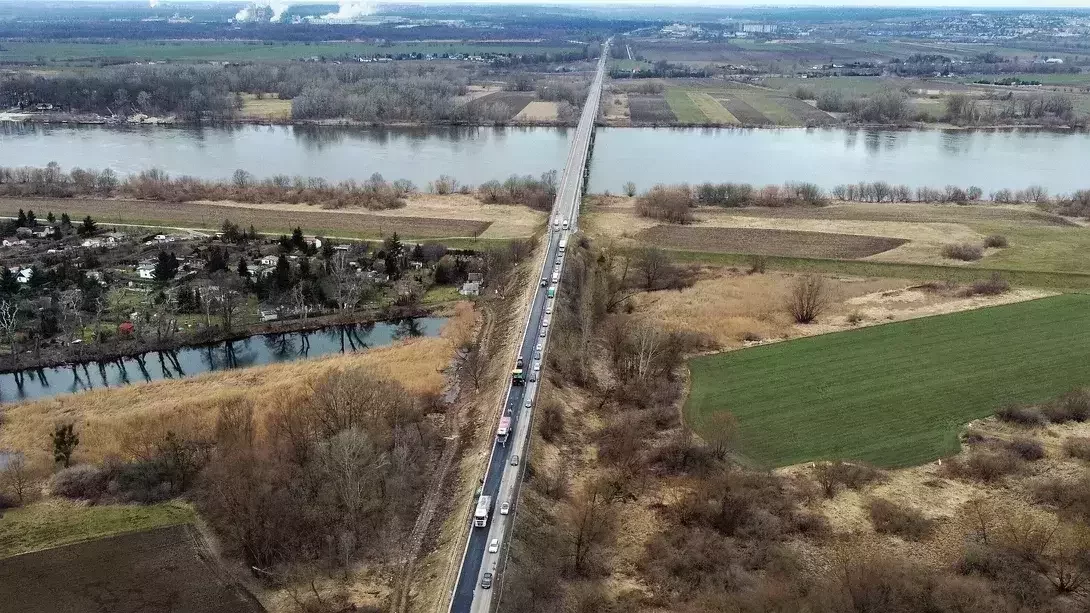 Remont DK 91. Czy to koniec korków na drodze pomiędzy Chełmnem i Świeciem?/ Fot. GDDKiA