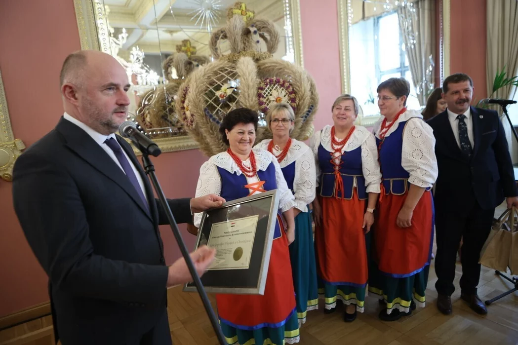 Spotkanie podsumowujące tegoroczne dożynki wojewódzkie/ Fot. Mikołaj Kuras dla UMWKP