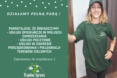 Spółdzielnia Socjalna „Wspólna sprawa” w Chełmnie łączy rynek pracy z pracą socjalną