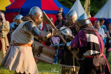 Turniej rycerski w Chełmnie. Rycerze zawładnęli miastem [ZDJĘCIA]