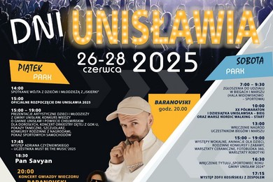 Unisław zaprasza na urodziny. Wystąpią Feel i Baranovski! [PROGRAM]