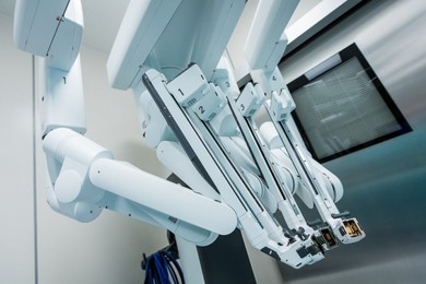 Robot w sali operacyjnej. Centrum Onkologii w Bydgoszczy jest najlepsze w kraju