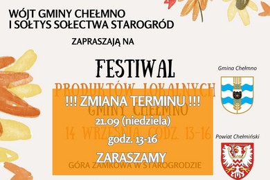 Festiwal Produktów Lokalnych Gminy Chełmno [PROGRAM]