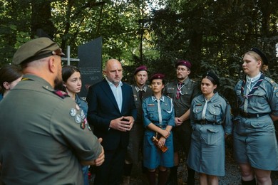 Pielgrzymka do Dachau księdzu Frelichowskiemu w hołdzie [ZDJĘCIA]