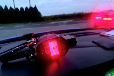 Po kontroli pod Chełmnem stracił prawko i 1,5 tysiąca złotych