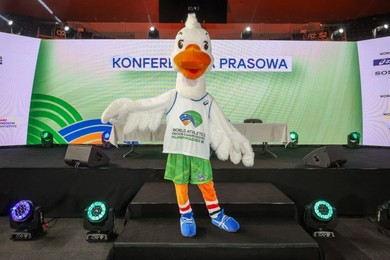 Goosia maskotką Halowych Mistrzostw Świata
