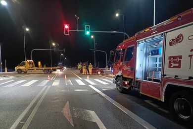 W walentynki auta zablokowały wjazd do Chełmna [ZDJĘCIA]